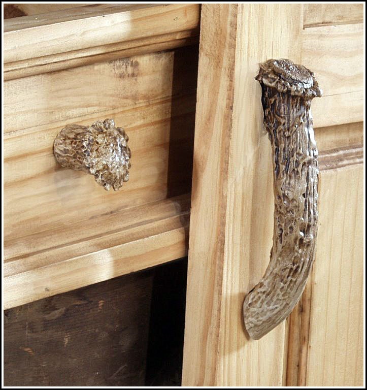 Antler Knob Set of 5