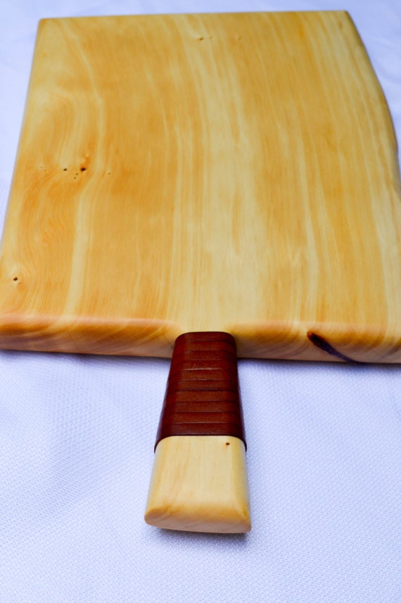 Wooden Cheese Board Made From Australian Huon Timber With