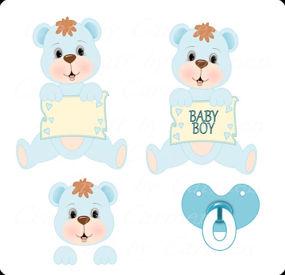 baby shower teddy bear clip art - photo #14