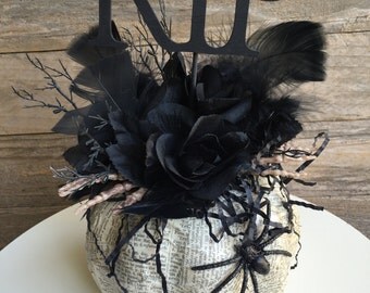 Halloween Pumpkin Centerpiece