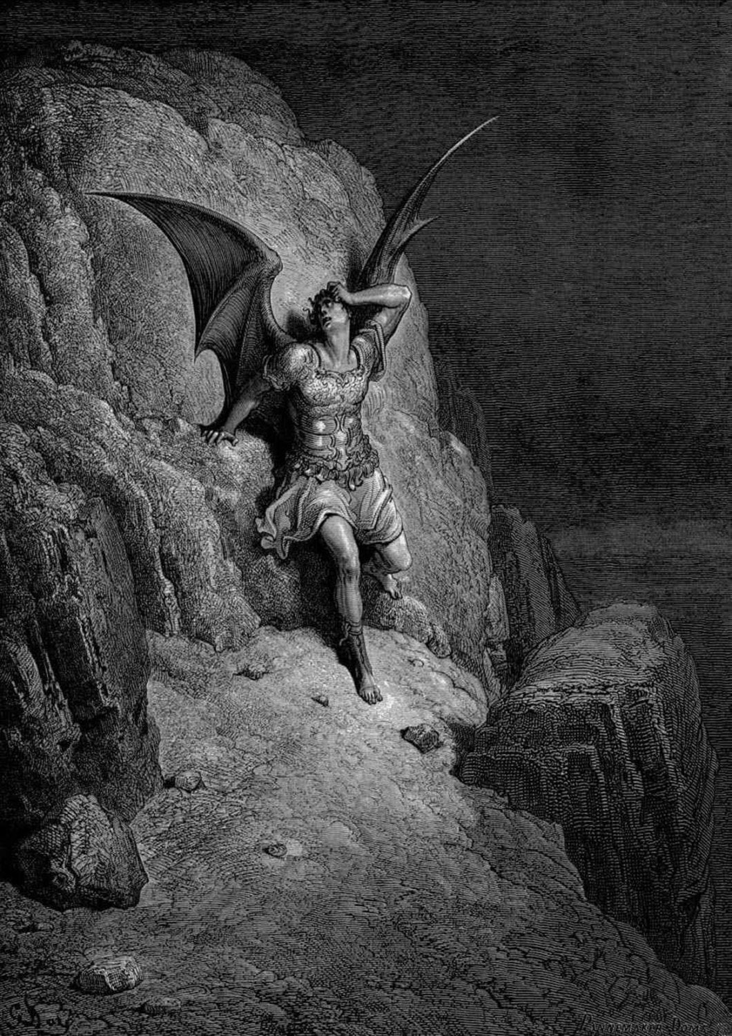 Gustave Dore Depiction Of Satan Fine Art Print Poster   Il Fullxfull.1016898477 8ttr 