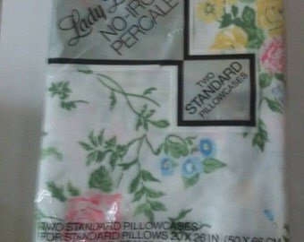 2 vintage Pillowcases Nip