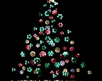 Christmas T-Shirts Bling Christmas Tree Sequins V-Neck T Shirt Rhinestone V Neck Shirt Women Clothing Holiday Festive shirts Grafix Shirts