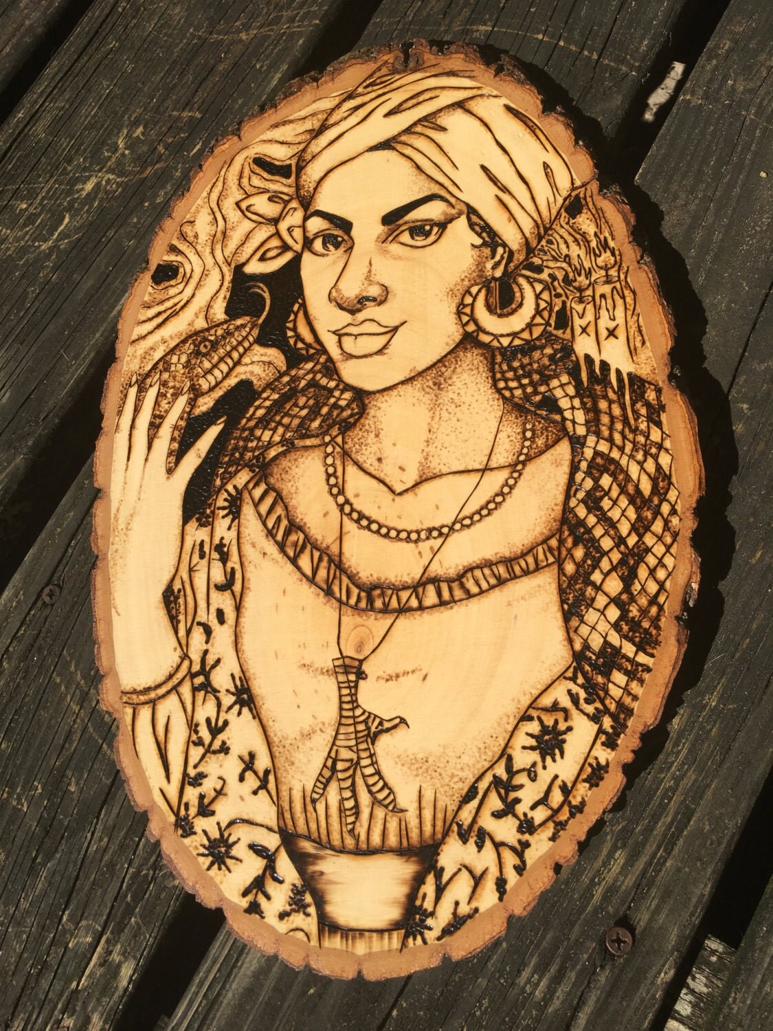 MARIE LAVEAU LOUISIANA Voodoo Priestess On 11 x