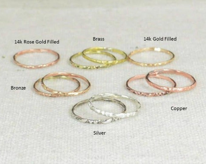 Tribal Rings, Bohemian Rings, BoHo Rings, Hippie Rings, Gypsy Rings, Rustic Rings, Sterling Ring, Brass Ring, Bronze Ring, Gold Ring-A10