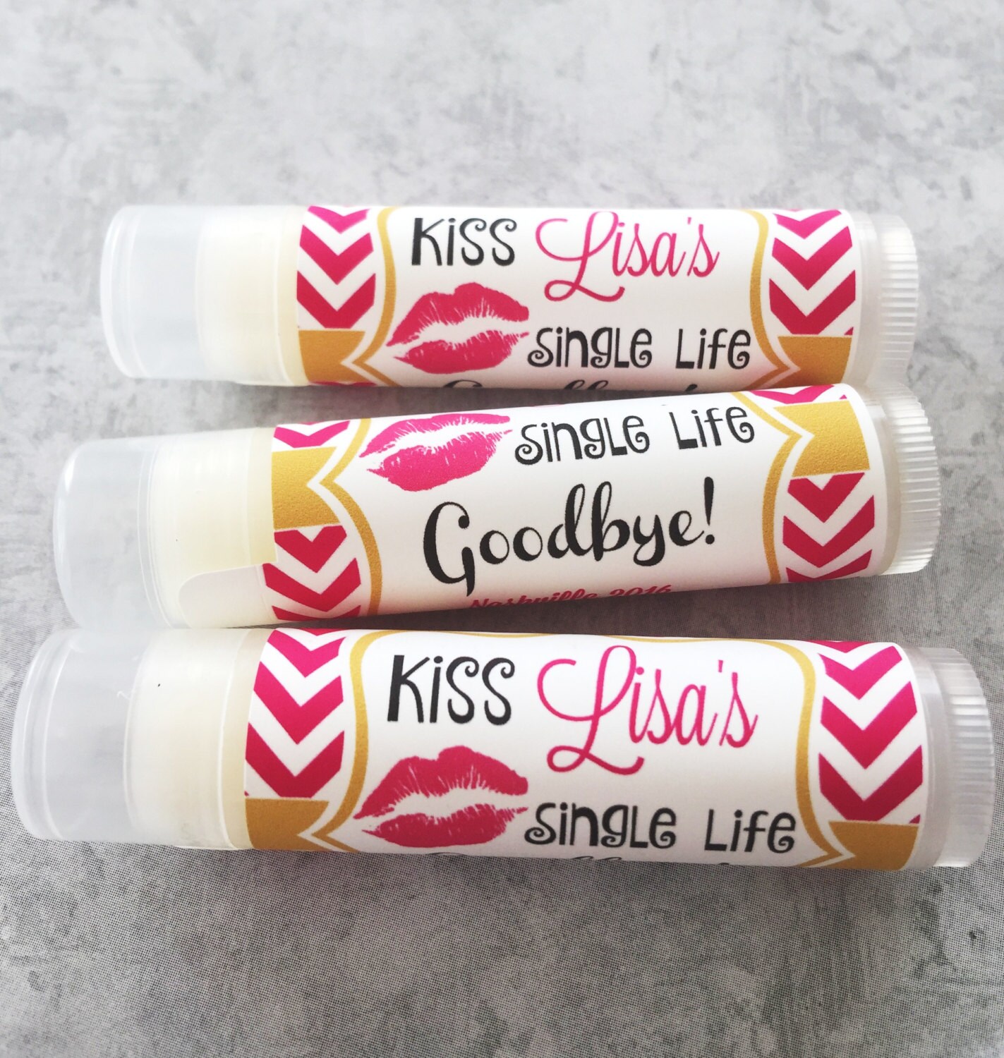 Bachelorette Party Favors Chapstick Wedding Party Favors