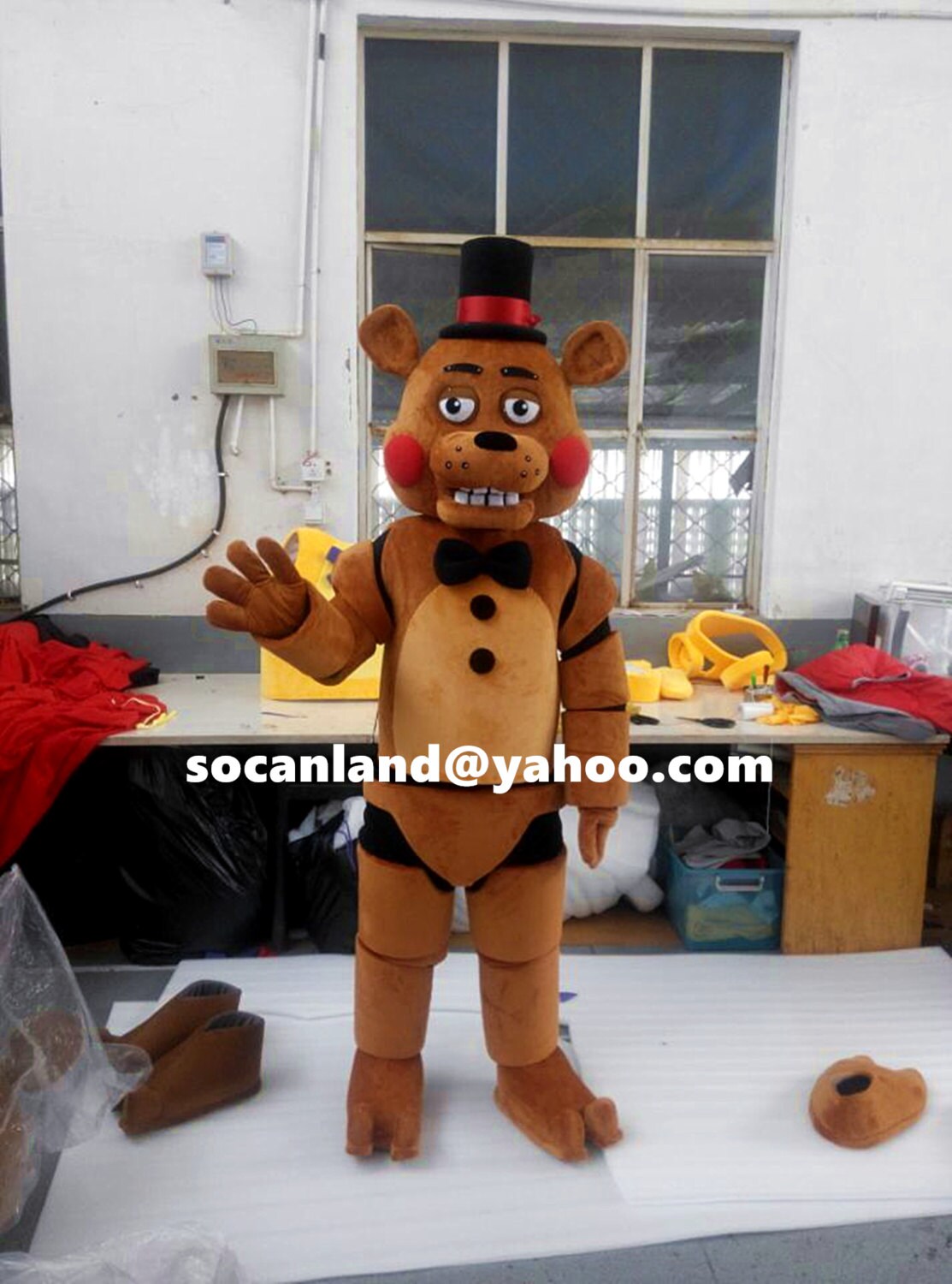 FNAF Toy Freddy CostumesFNAF Toy Freddy by cartoonmascotcostume