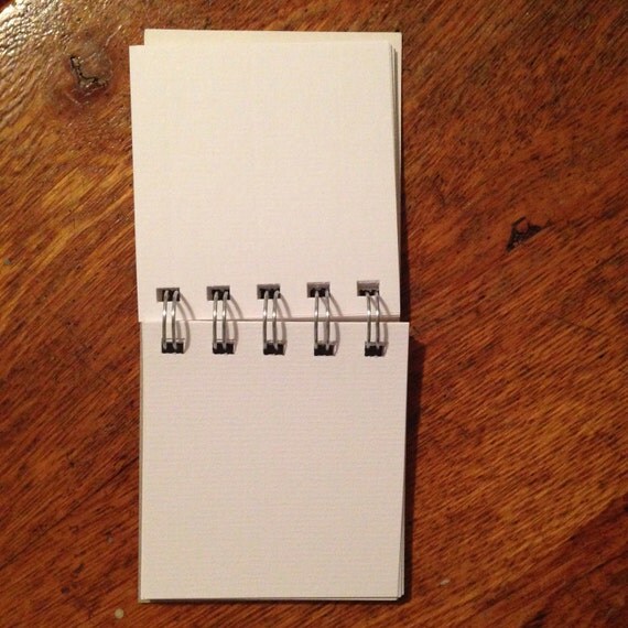 Upcycled Monopoly Baltic Ave. Notepad