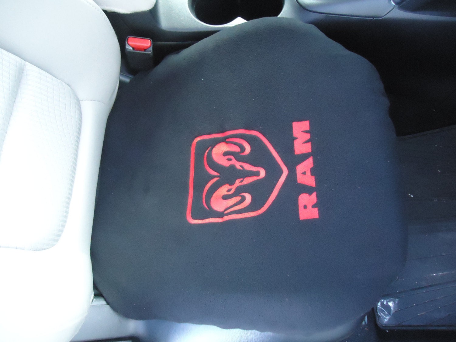 Bottom Seat Cover With Embroidered Ram Logo Water Repellent Request A Custom Order And Have Something Made Just For You