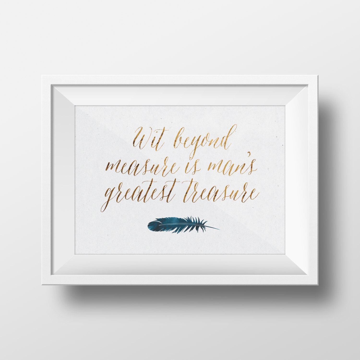 Wit beyond measure is man's greatest treasure Ravenclaw