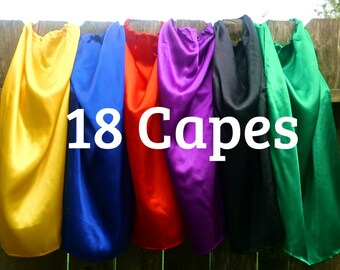  Adult  Superhero Capes Party  Favors  Bulk  by CheapPartyPackCapes
