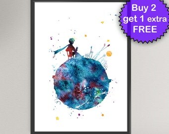 Items similar to the Little Prince - Large Fine Art color archival