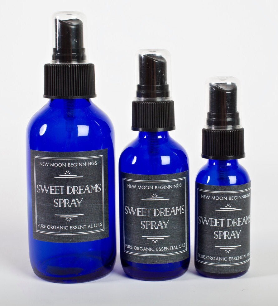 Sweet Dreams Spray Organic Essential Oils Sleep Aid Mist