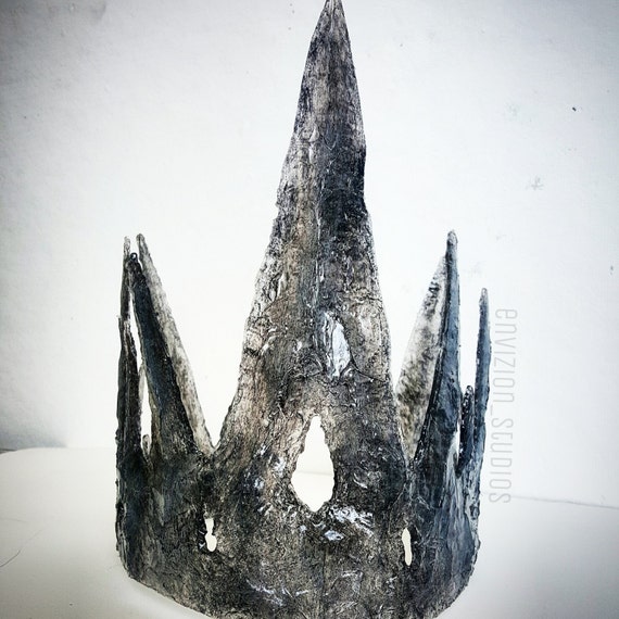 Elaborate Ice King Crown by EnvizionStudios on Etsy