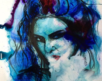 Original painting, Vape in colour, vape art, colourful painting, vaping life, vape accessory, vape item, vaping custom, vaporizer, sultry
