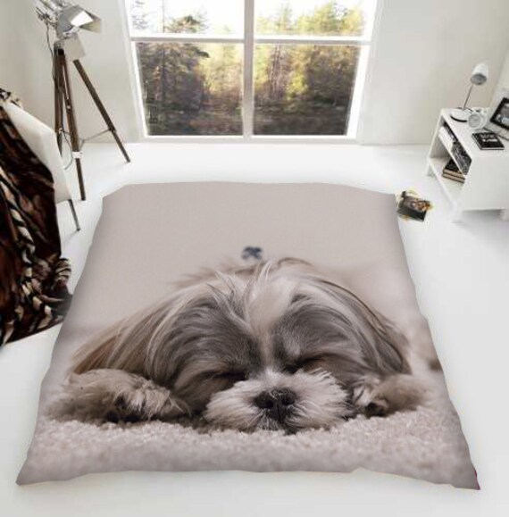Shih Tzu Luxury Fleece Blanket Throw Dog Lovers Gifts