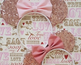 Pink Sequin Mouse Ears