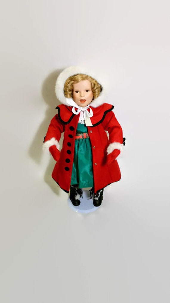 shirley temple christmas doll