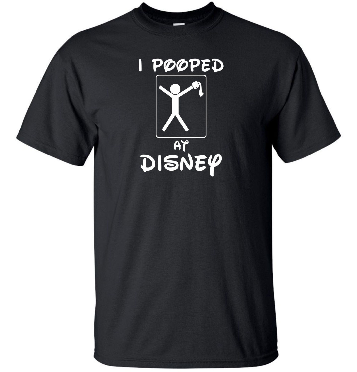 i pooped at disney shirt