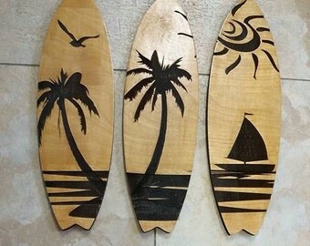 Wood Sign: Beach Decor Sign, Ready to Hang Wood Beach Sign, Beach Sign, Beach House Sign, Ocean Art, Beach Sign