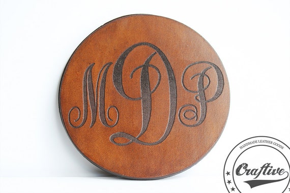 monogram coasters personalized leather coasters set engraved monogram coasters personalized leather coasters set engraved