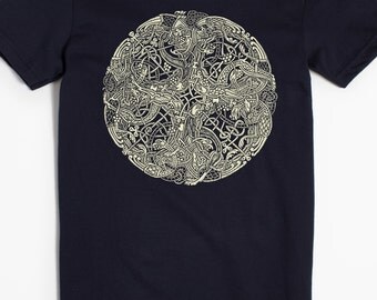 Book of Kells Shirt - Women's Celtic Shirt - Graphic Tee for Women