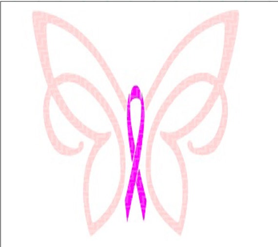 Free Free 54 Cancer Ribbon Butterfly Svg SVG PNG EPS DXF File