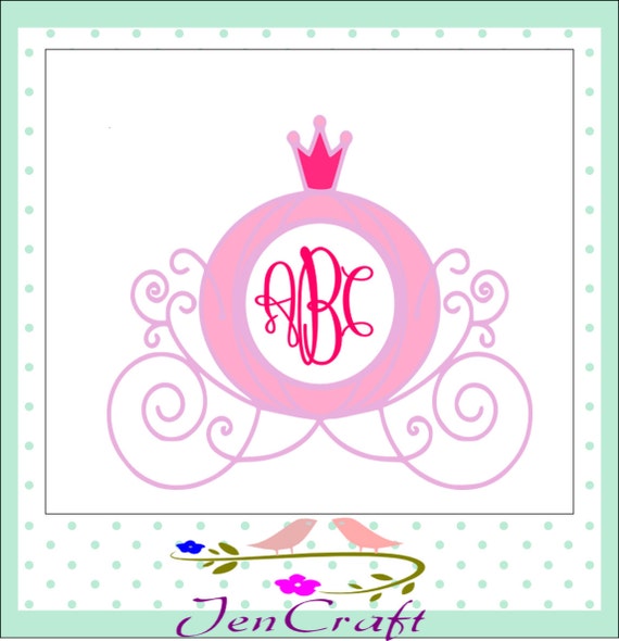 Download Princess Carriage SVG Cinderella Carriage by JenCraftDesigns
