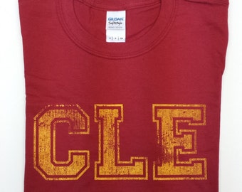 CLE Vintage Cleveland Cardinal T-Shirt The Land (ohio fans grahic tee unisex adult oh 216)