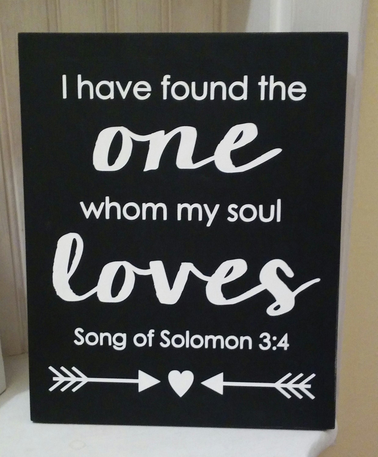 Download I Have Found the One Whom My Soul Loves Sign Wedding Sign