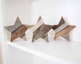 Wood Star, Rustic Home Decor, Reclaimed Wood Wall Art, Farmhouse Decor, Woodland Nursery, Boho Decor, Kitchen Decor, Fixer Upper Decor