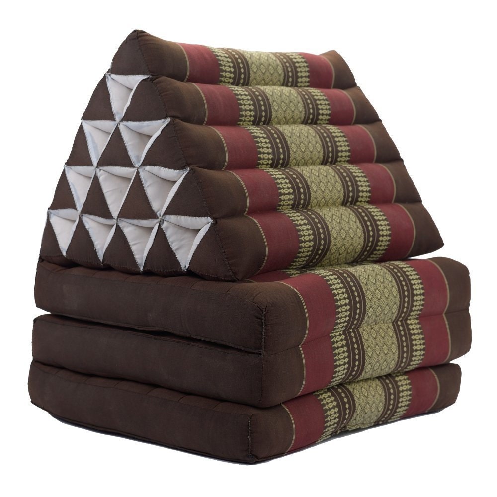 Foldout Triangle Thai Cushion Three Fold Jumbo Size
