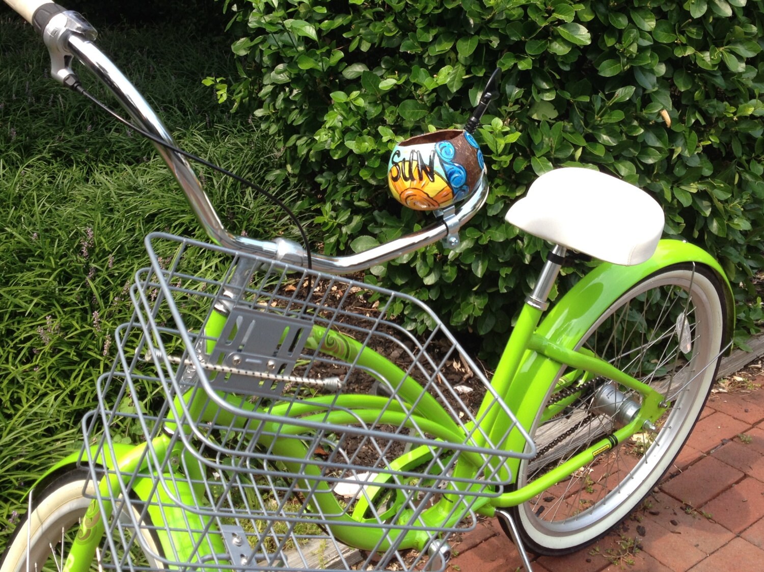 Nan's Nuts Coconut Bike Cup Holders