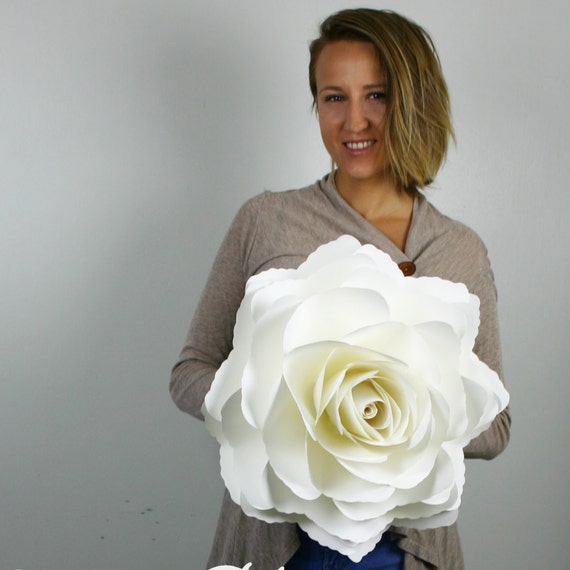Giant paper flower / large paper flower by CandyTreeBaltimore