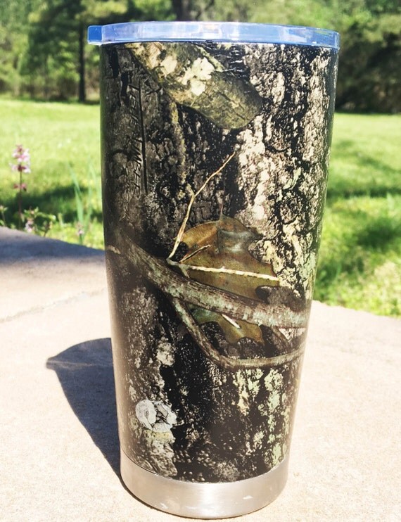 Hardwoods CamoKUER YETI Tumbler by SoutherHydroDesign on Etsy