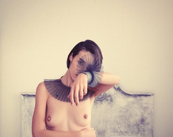 Full Frontal Nudity, Boudoir Art, Nude Art Print, Naked Girl, Body Artwork, Erotic Portrait, Wall Art Photography, Female Nude Art