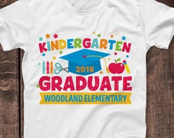 Kindergarten graduation shirt funny kindergarten nailed it