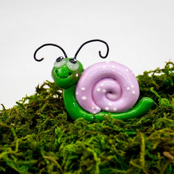 Whimsical Fairy Garden Snail Fairy Accessories Fairy Decor
