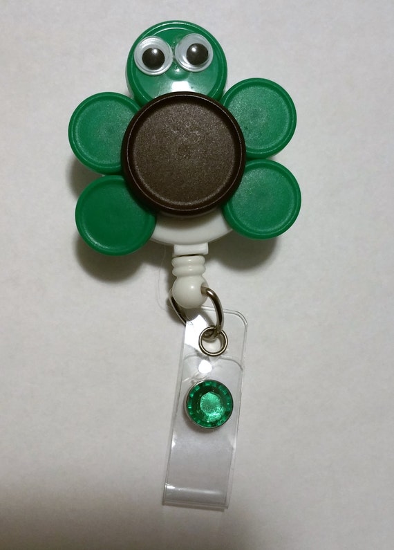 Retractable ID Badge Reel Holder Medication Vial Caps