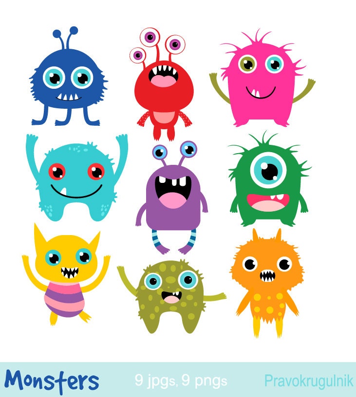 free clip art baby monsters - photo #49