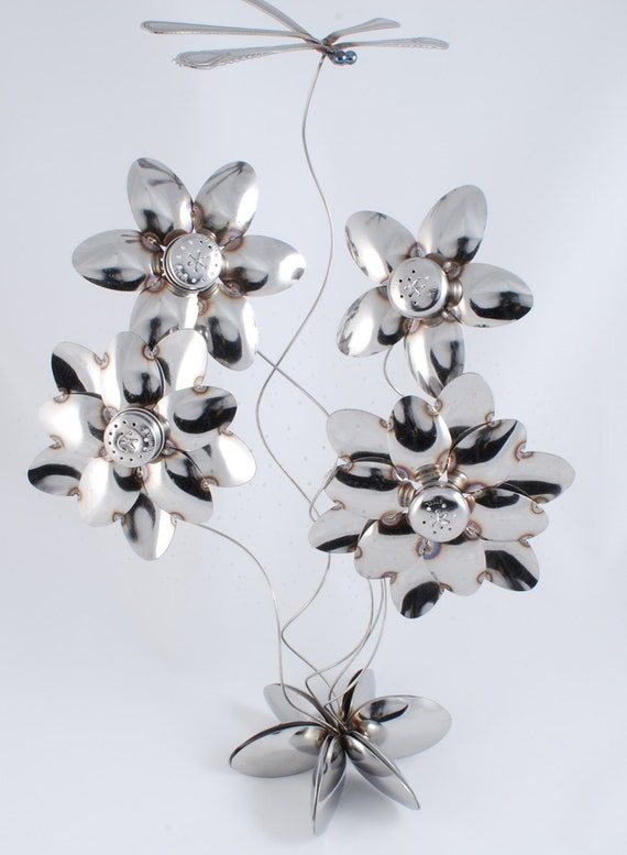 Metal Flower Bouquet