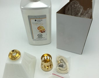 Coffret lampe Spirale givrée + parfum 250 mL - MAISON BERGER - Mr Bricolage