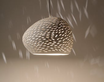 6" Claylight: Modern Ceramic Pendant Light