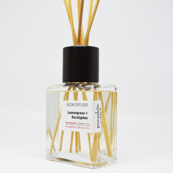 Lemongrass Eucalyptus Reed Diffuser Oil Fragrance By Purepalette 2200