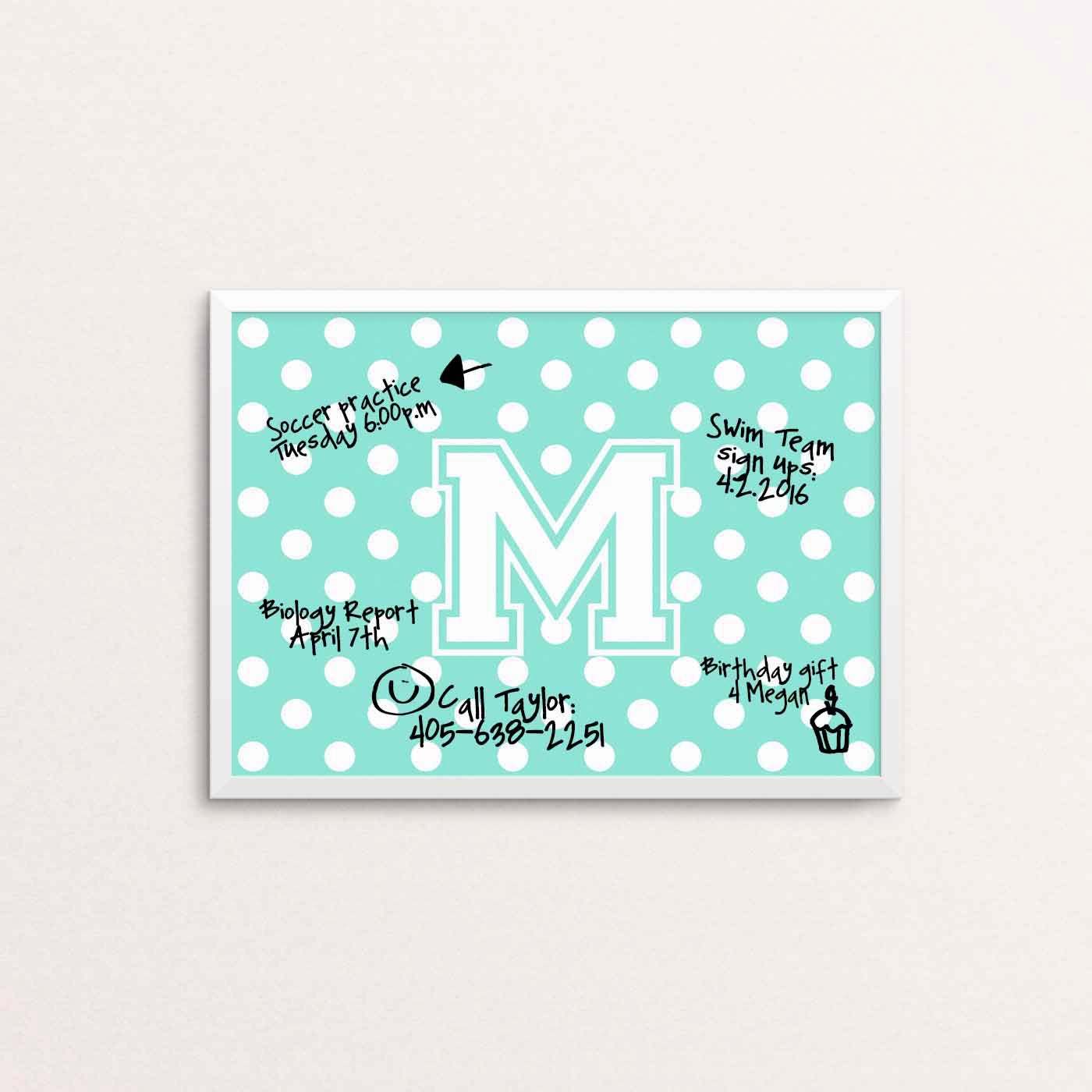 Customized Dry Erase Board PrintableDIYPersonalized Dry