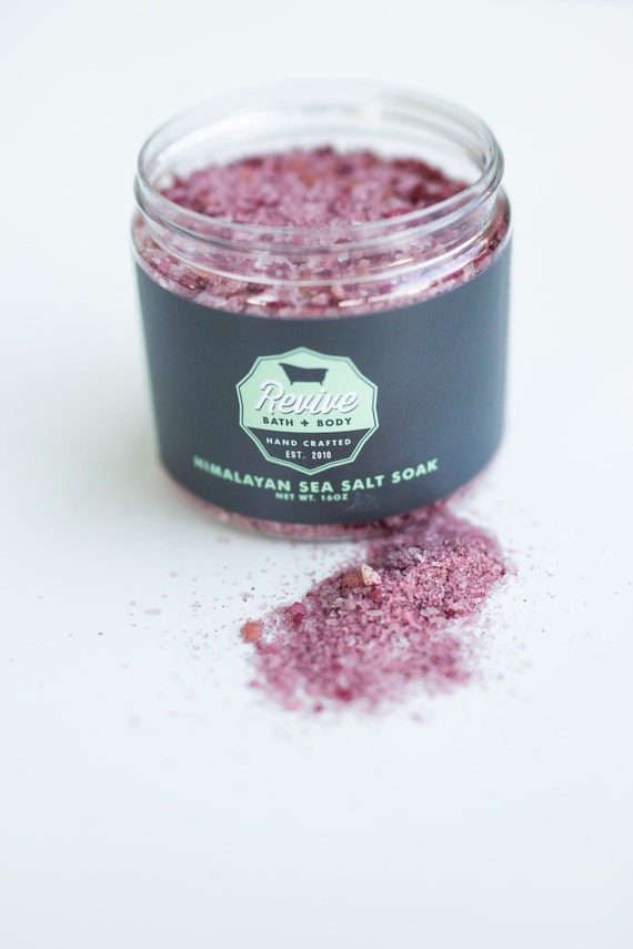 Himalayan Pink Sea Salt Bath Soak