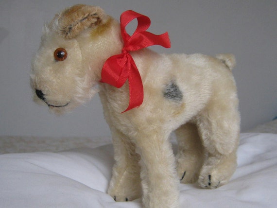steiff fox terrier vintage