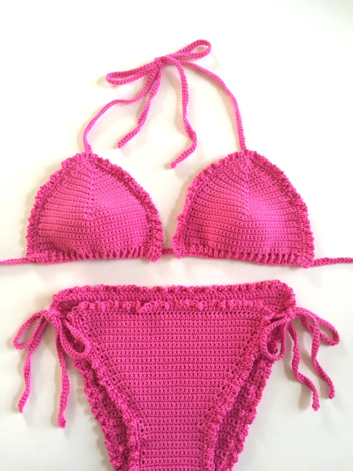 Crochet Bikini Pattern Brazilian Cut Boho Crochet Bikinis