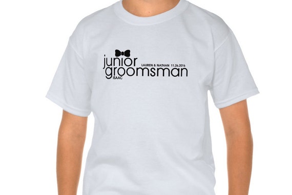 junior groomsman shirt