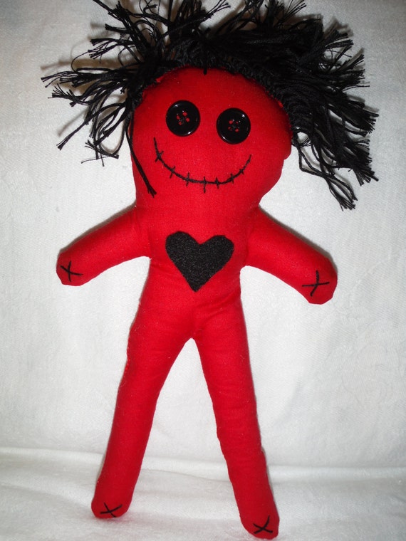 red voodoo dolls